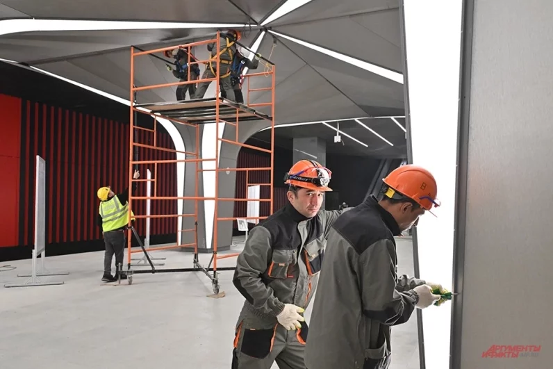 Станция «Народное ополчение» - одна из ключевых на строящейся Рублёво-Архангельской линии.