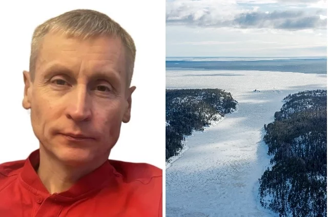 51-летний Олег Осипов из Петрозаводска ушёл кататься по льду Онежского озера и не вернулся.