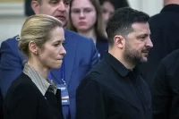 Кая Каллас и Владимир Зеленский. 