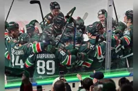 Серия первого раунда между «Ак Барсом» и «Трактором» завершилась в пятом матче.