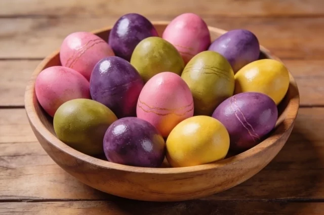 Для окрашивания яиц подойдут овощи, которые почти всегда есть под рукой.