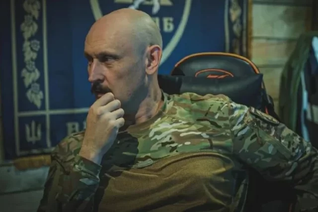 Командир полка ВСУ Дмитрий Филатов.