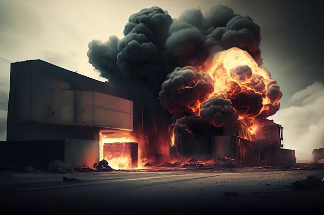 Нанесен массированный удар высокоточным оружием большой дальности воздушного и наземного базирования, а также ударными беспилотными летательными аппаратами по объектам военно-промышленного комплекса.