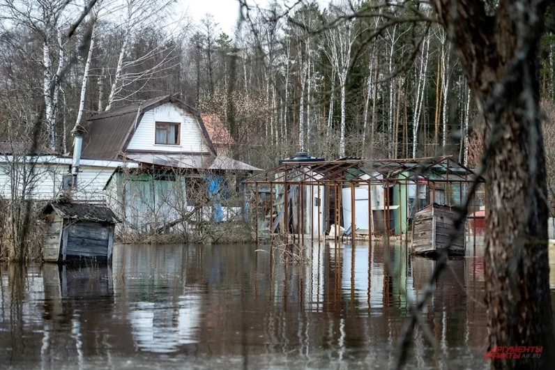Осенью прошлого года жители СНТ «Сирень» расчищали русло реки и убирали промышленный мусор, чтобы ускорить уход воды. Местным приходится «поднимать» дома и делать насыпи, чтобы спастись от паводков.