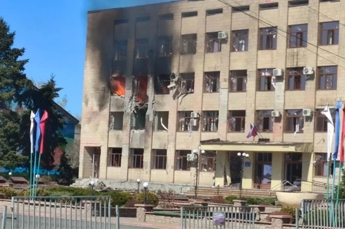 Пасечник: ВСУ прицельно ударили по администрации Старобельского округа