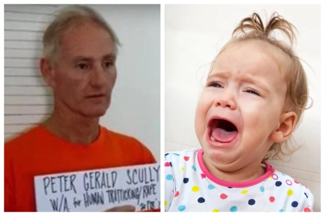 Питер Скалли снимал издевательства над полуторагодовалой девочкой на камеру.