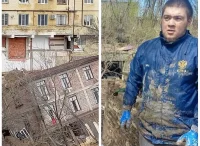 Магомед Тажудинов признаётся: жить в доме, на который падает соседняя пристройка уже страшно.