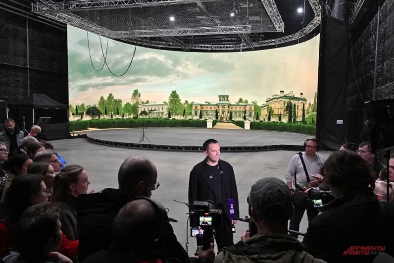 На кинозаводе «Москино» снимают сериал «История его служанки».