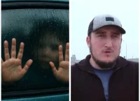 Магомед увидел запотевшие следы детских ладошек на стекле, и ринулся спасать семью внутри салона.