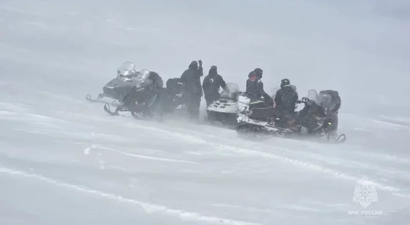 В эти дни на Камчатке действует снежный циклон.