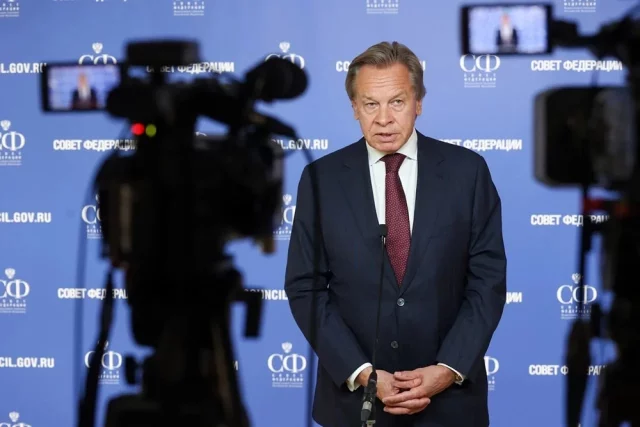 Председатель Комиссии Совета Федерации по информационной политике и взаимодействию со СМИ Алексей Пушков.