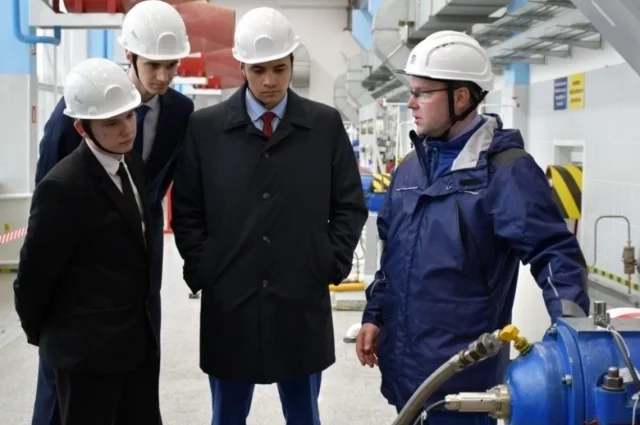 Ребята посетили нефтеперекачивающую станцию «Ухта-1».