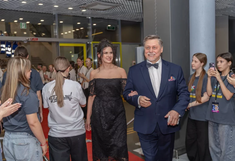 Елена Бычкова и Гедиминас Таранда.