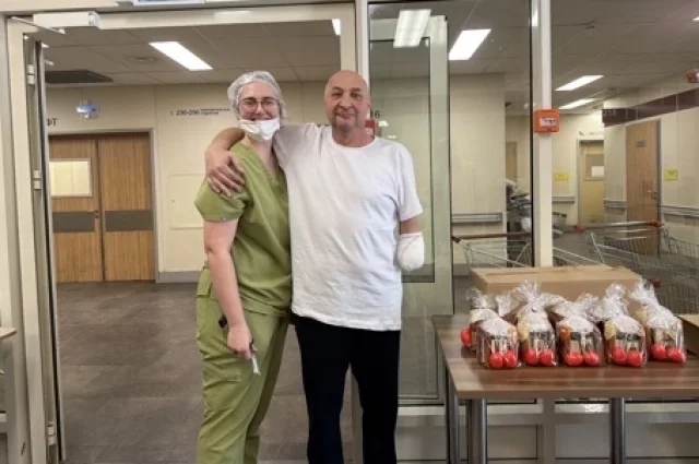 Бойцы СВО были рада пасхальным наборам.