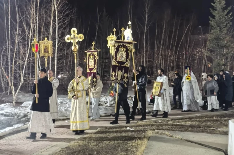 Якутск стал одним из первых в России городов, где в 2026 году начался Крестный ход.