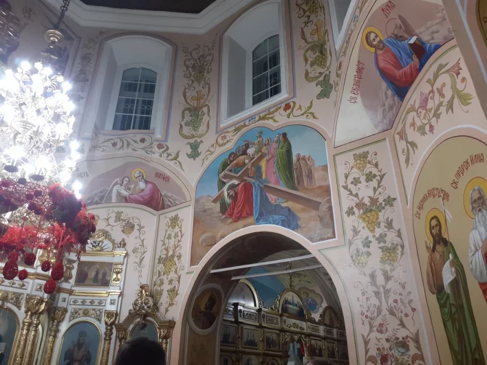 Старинные росписи Николо-Иоасафовского собора.