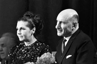 Тамара Макарова и Сергей Герасимов, 1966 г.