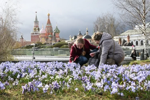 Теплая погода ждет на этой неделе москвичей.