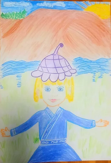 20. «Сибирячок в Нукутах». Номинация: «Мои друзья – Сибирячок, Боцман и другие»