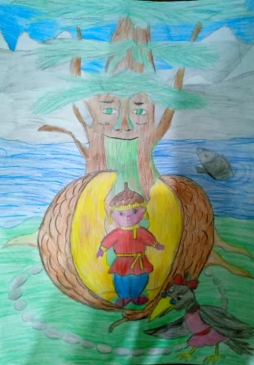 21. «Рождение Сибирячка». Номинация: «Мои друзья – Сибирячок, Боцман и другие»