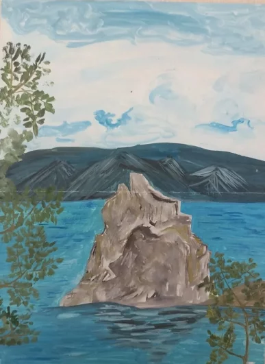 33. «Камень, который хранит легенды». Номинация: «Море синее – Байкал»