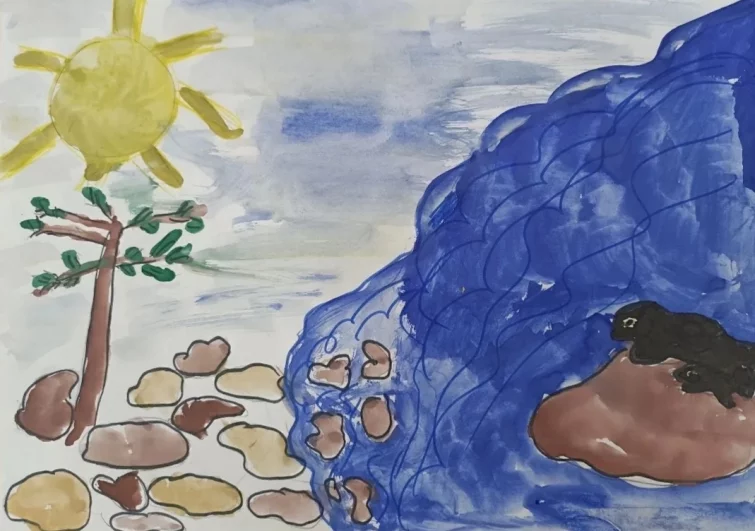 35. «Камни улыбки на побережье Байкала». Номинация: «Море синее – Байкал»