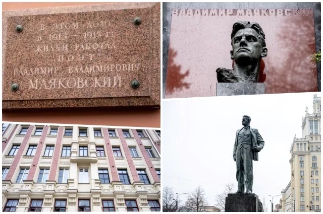 Вместе с Маяковским мы пройдем путь от бронзового монумента на Триумфальной площади до тихого уголка на Новодевичьем кладбище.