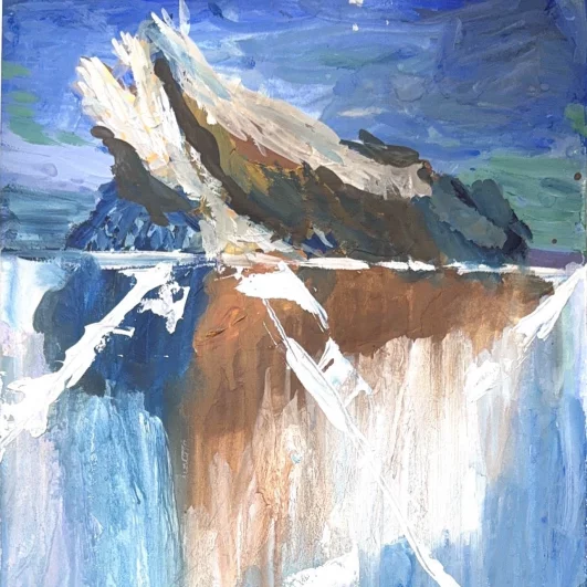 5. «Сердце Сибири под льдом». Номинация: «Море синее – Байкал»