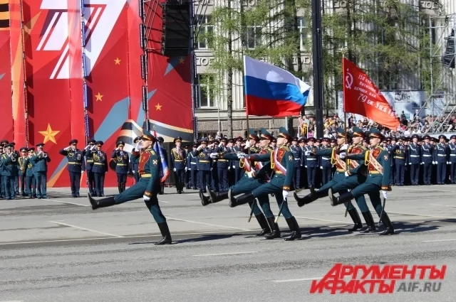 Парад войск Пермского гарнизона пройдёт традиционно на Октябрьской площади.