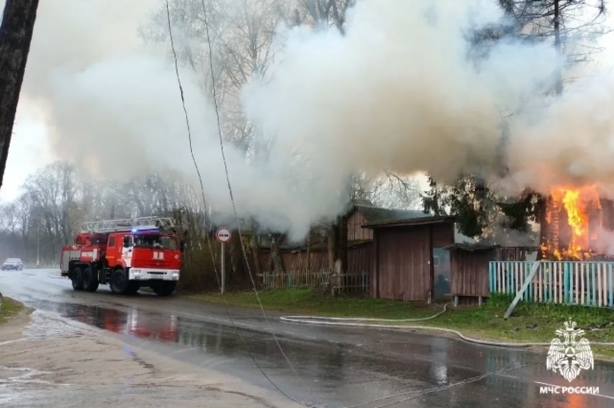 В Новозыбкове на пожаре в частном доме погиб его хозяин