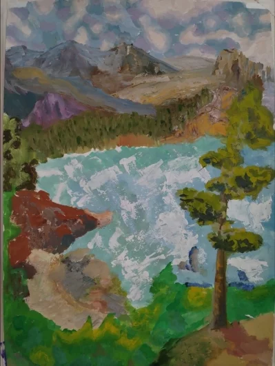 76. «Теплый вечер на Байкале». Номинация: «Море синее – Байкал»