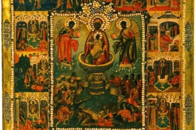 Перед иконой «Живоносный Источник» молятся не только о физическом исцелении, но и о духовном.