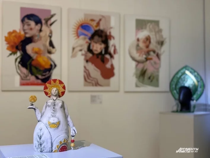 Отдельно авторы «порассуждали» о том, как выглядит сибирячка, представив различные женские образы. 