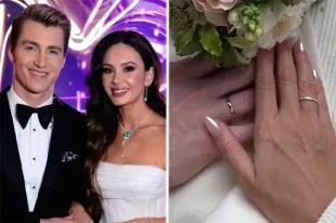 Аида впервые решила выложить фото, сделанные в день свадьбы, которую, судя по обнародованным кадрам, пара провела без шумных застолий и большого числа гостей. 