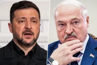 Владимир Зеленский, Александр Лукашенко. 
