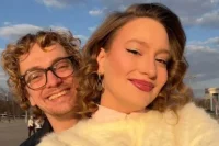 Владислав Бенграф с женой.