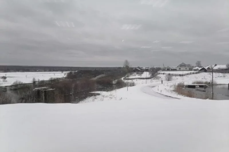 На полянах появились целые барханы