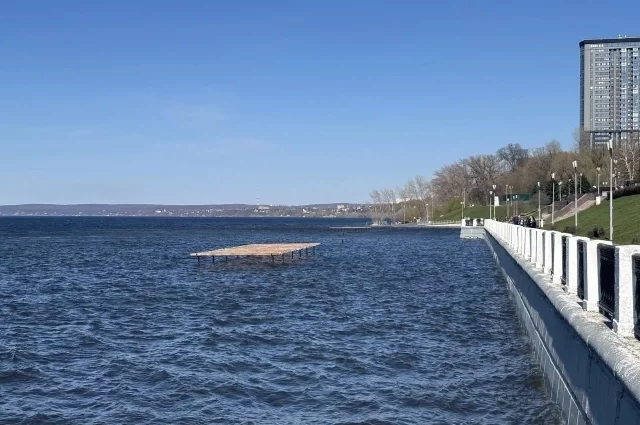 Золотые самарские пляжи будут находиться под водой не одну неделю.