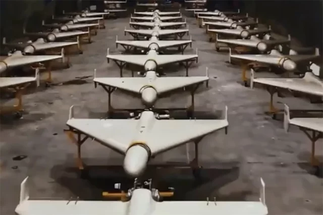 Иранские дроны в подземных хранилищах. 