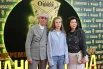 Аркадий Укупник с супругой Натальей и дочерью Софьей.