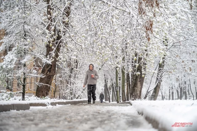 Невероятный, аномальный снегопад обрушился на центральную часть России 27 апреля.