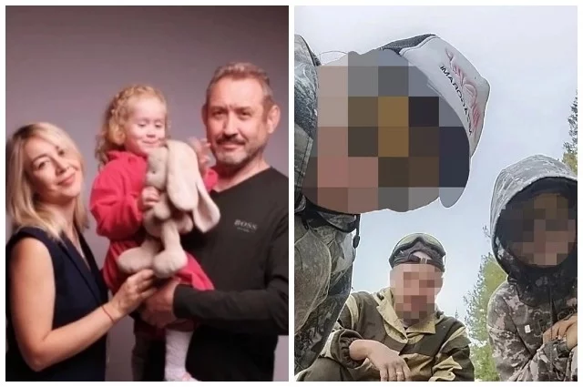 Справа — земляки Усольцевых, жители Сосновоборска Марина и Максим Репины со своей маленькой дочкой Олей (имена членов семьи изменены). 