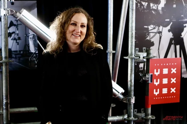 Продюсер Галина Стрижевская на церемонии вручения.