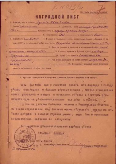 Фото и наградные листы предоставлены Анна Гуния, Абхазия