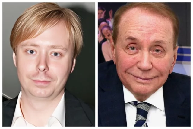Александр Масляков-младший и Александр Масляков-старший.