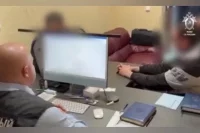 На допросе подозреваемый признал вину.