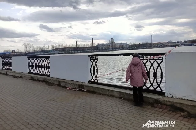 Набережная зодчего Дудина в Ижевске