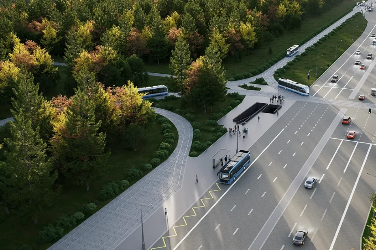 В два раза быстрее. Собянин рассказал о новой трамвайной линии в Москве