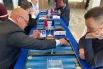 Уставшие от осмотра стендов гости играли в шахматы, маджонг и нарды.