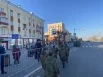 Солдаты готовятся к шествию.